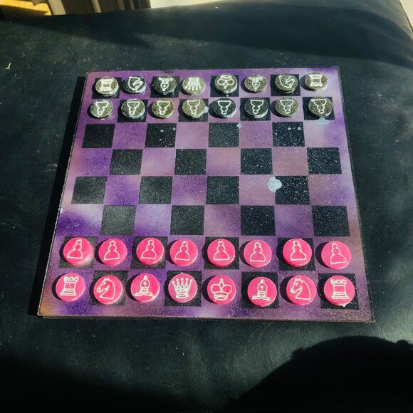 Chess Set - Midnight Purple - Picture 5 of 10